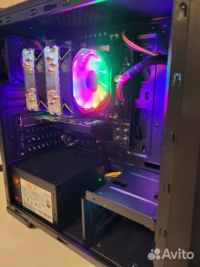 Новый игровой Intel Xeon E5-2680v4 с монитором 27