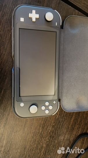 Nintendo switch lite прошитая 128 серая