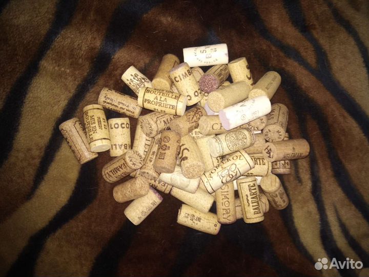Пробка для вина, корковая в ассортименте