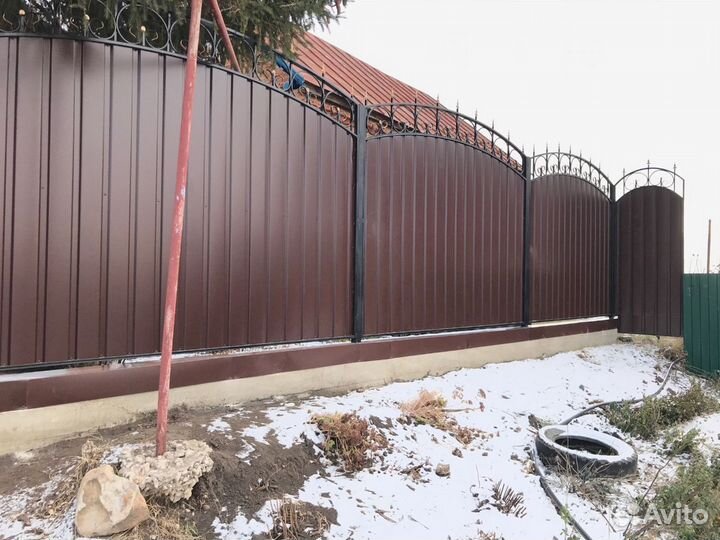Забор кованый. Под ключ, от производителя