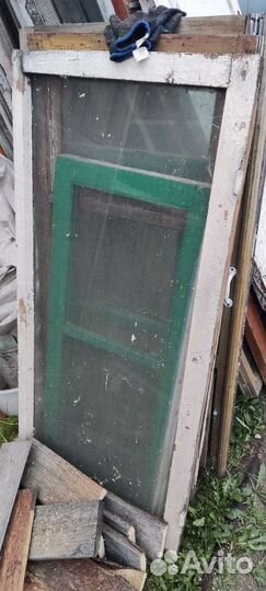 Отдам оконные рамы бу