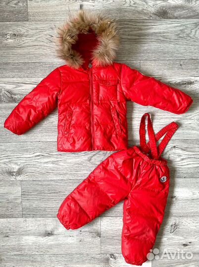 Зимний пуховый костюм комплект Moncler 104