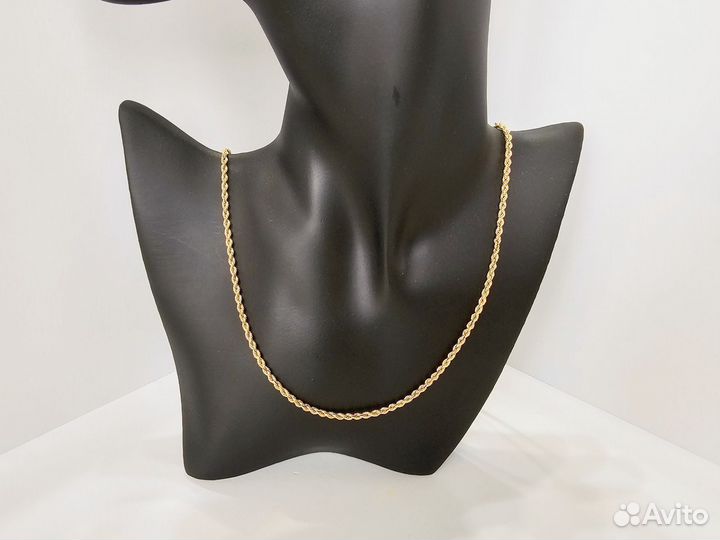 Золотая цепь верёвка 750