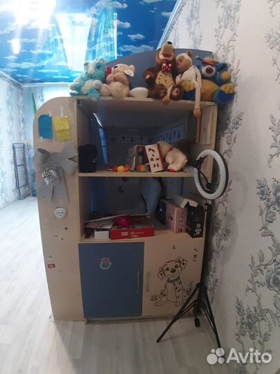 Кровать-чердак двухярусная