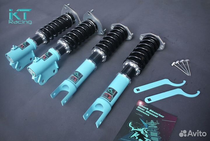 Новые койловеры KT Racing для Lancer Evolution