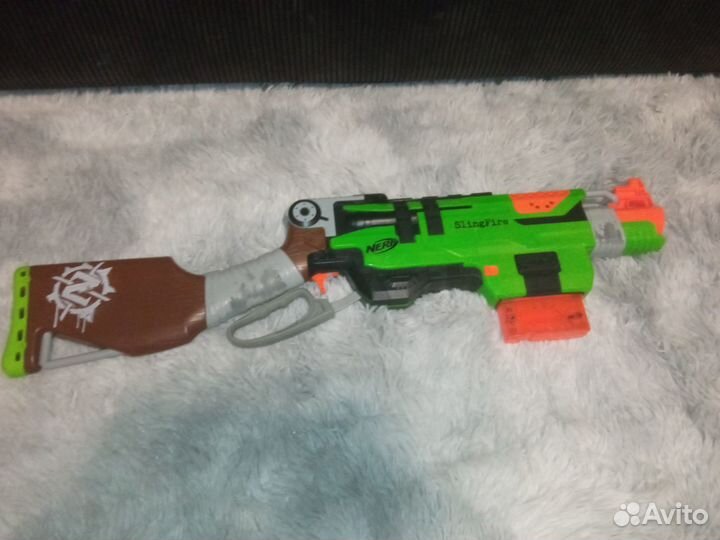 Бластер nerf Zombie Slingfire (A6563)