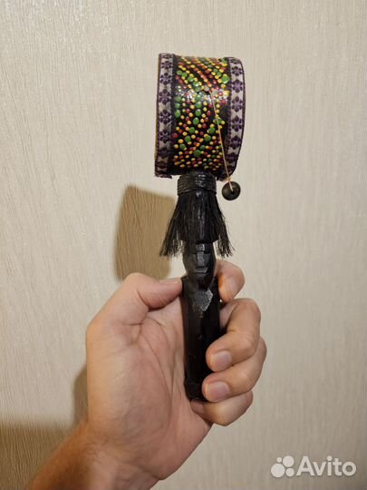 Погремушка мексиканская. Барабан