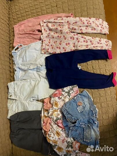 Пакет вещей на девочку 74-80