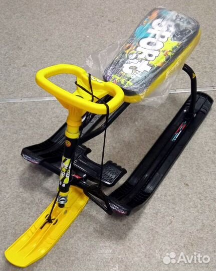 Снегокат Nika тс1,2 сани (мальчику, девочке).Новый