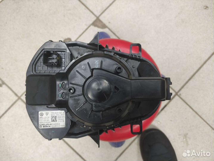 Моторчик печки touareg