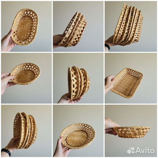 Корзинки плетеные для хранения