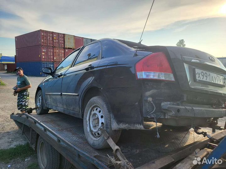 Kia cerato 1 разбор 2007г автоматическая коробка