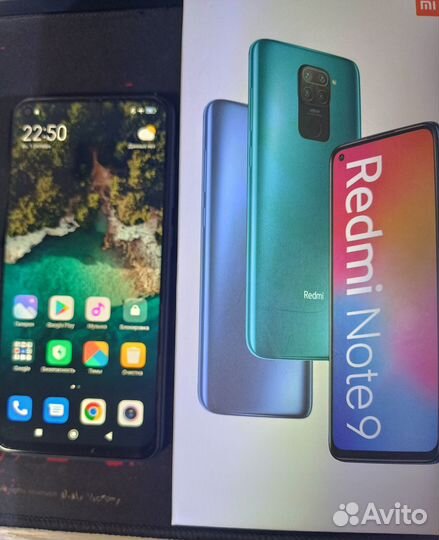 Redmi note 9 3/64 NFC Midnight Grey