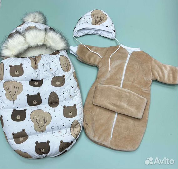 Конверт на выписку зимний