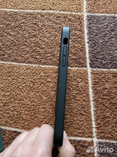 Чехол на iPhone 12Pro кожаный