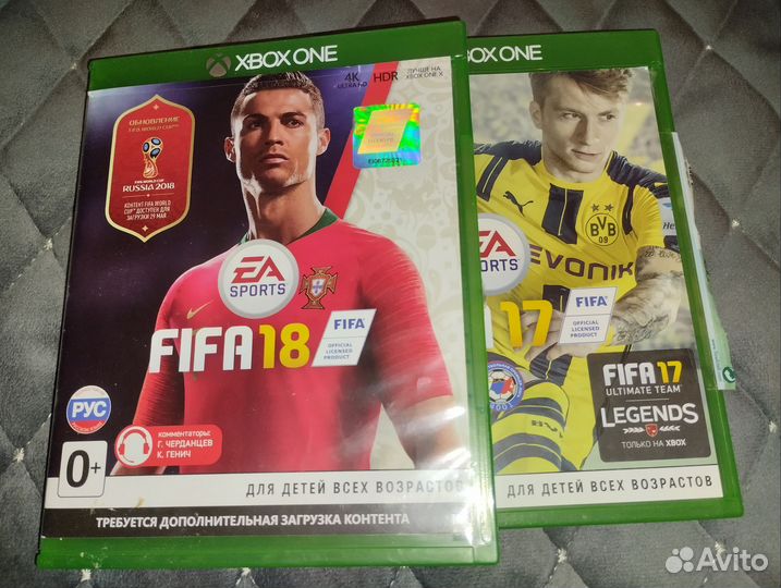 Диски на xbox one