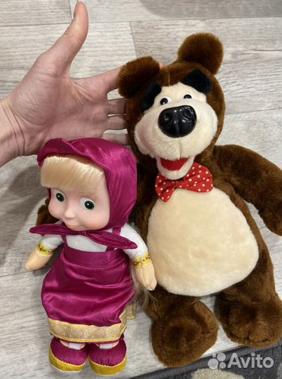 Игрушки новые Маша и Медведь