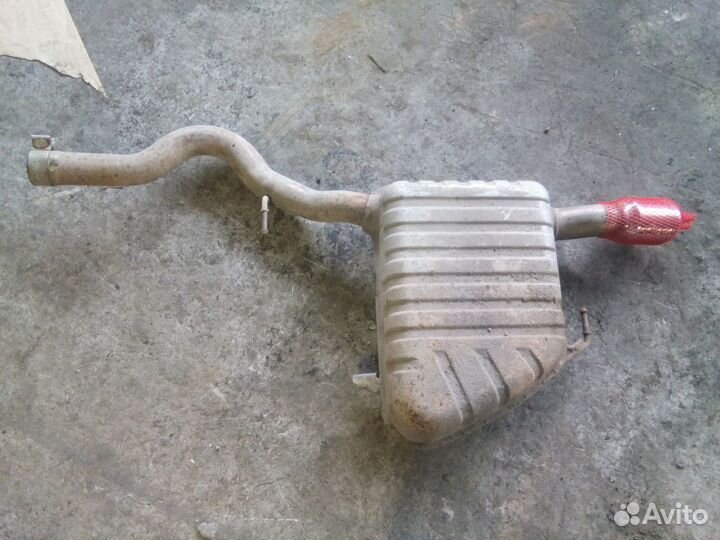 Глушитель задняя банка левая Jaguar XF / hk835k243