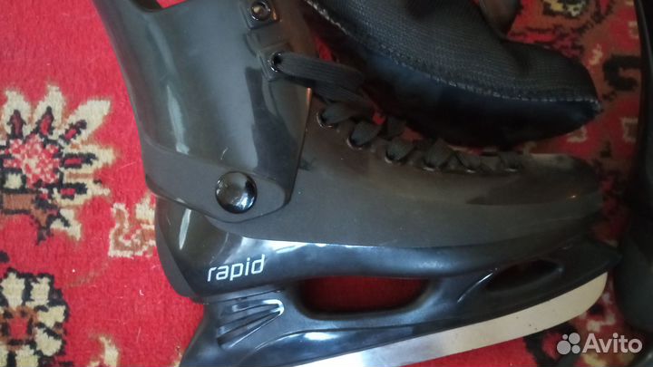 Коньки atemi rapid размер 39