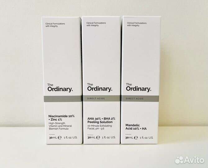 The Ordinary AHA BHA Peeling Solution niod