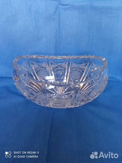 Вазы/Конфетницы/Салатники хрустальные