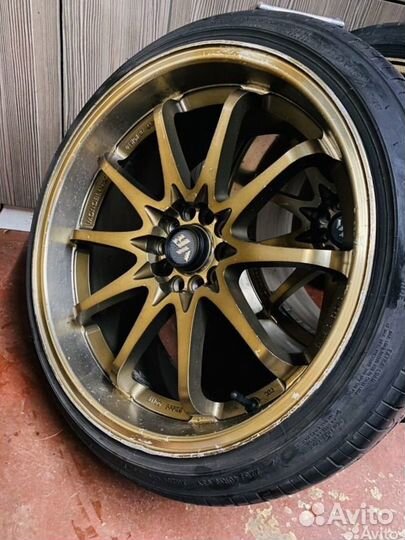 Кованые диски Rays CE28 r19 в сборе