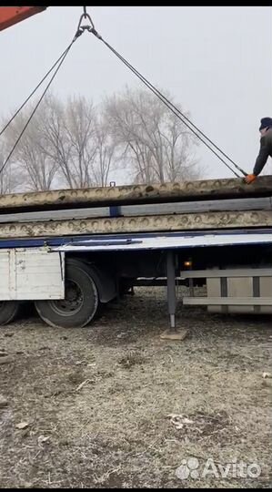 Плиты перекрытия пустотные бу