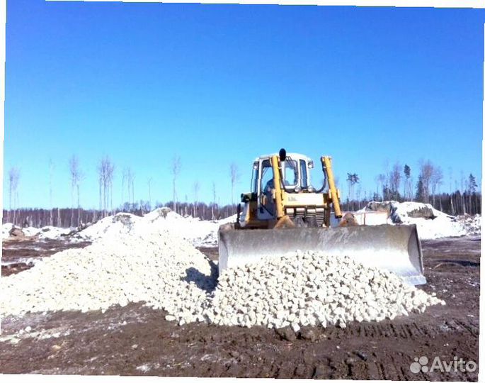 Щебень известняковый с доставкой