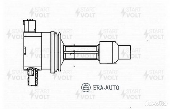 Startvolt SC1009 Катушка зажигания для а/м Volvo S40 (95) /V40 (95) 1.8/2.0i (SC 1009)