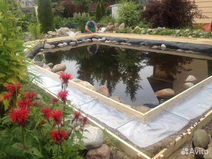 Сварка пожарных водоемов,прудов,отстойников