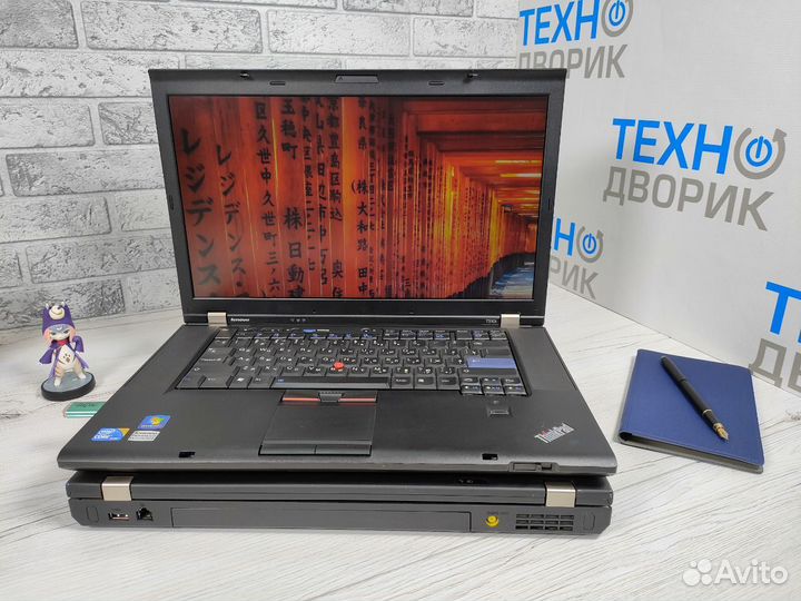 Ноутбук 15.6'' Lenovo T510I 4/120gb