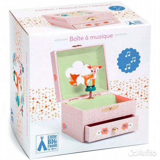 Djeco Музыкальная шкатулка Оленёнок