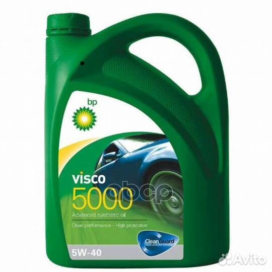 Масло Visco 5000 5W-40 4л SN/CF A3/B4 BMW Longl
