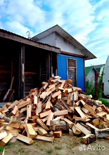 Дрова колотые