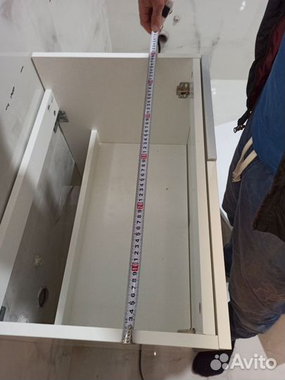 Тумба под раковину в ванну подвесная