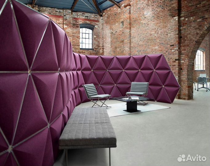 Мягкие стеновые панели для кровати