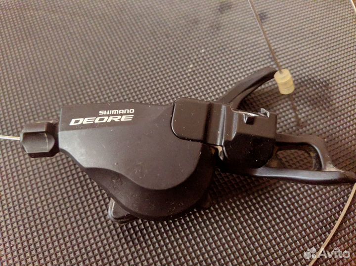 Переключатель передний Shimano Deore M616+манетка