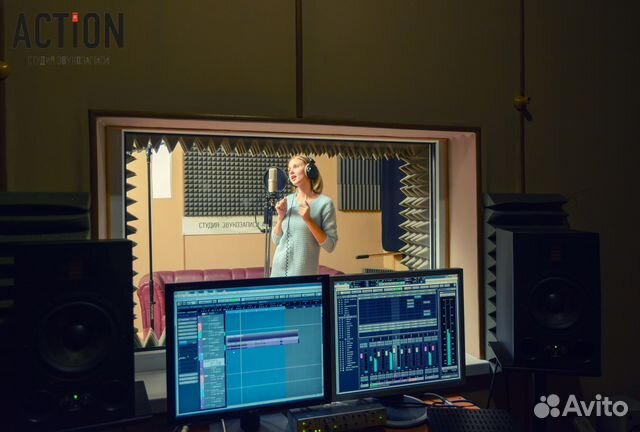 Студия Звукозаписи Action (песня в подарок)
