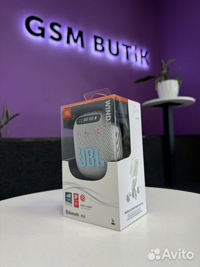 Портативная колонка JBL Wind 3 Gray