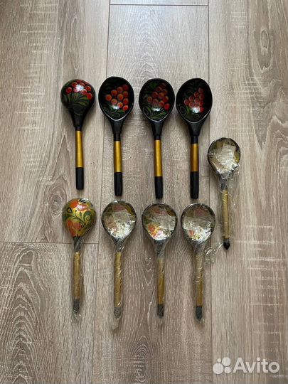 Ложка деревянные хохлома