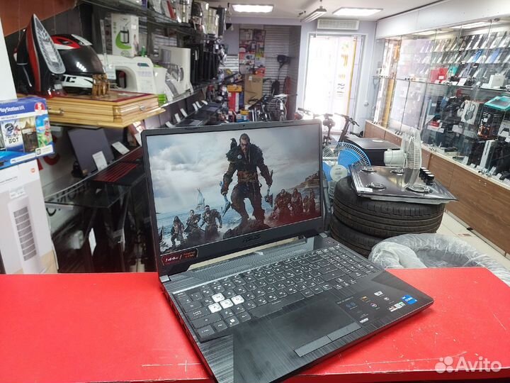 Игровой ноутбук Asus intel i5-11400H, RTX 3050
