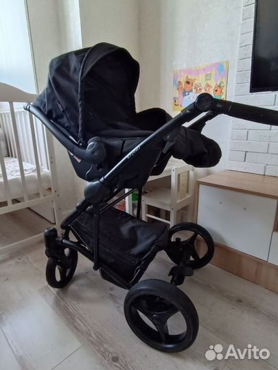 Коляска 3 в 1 bebetto torino