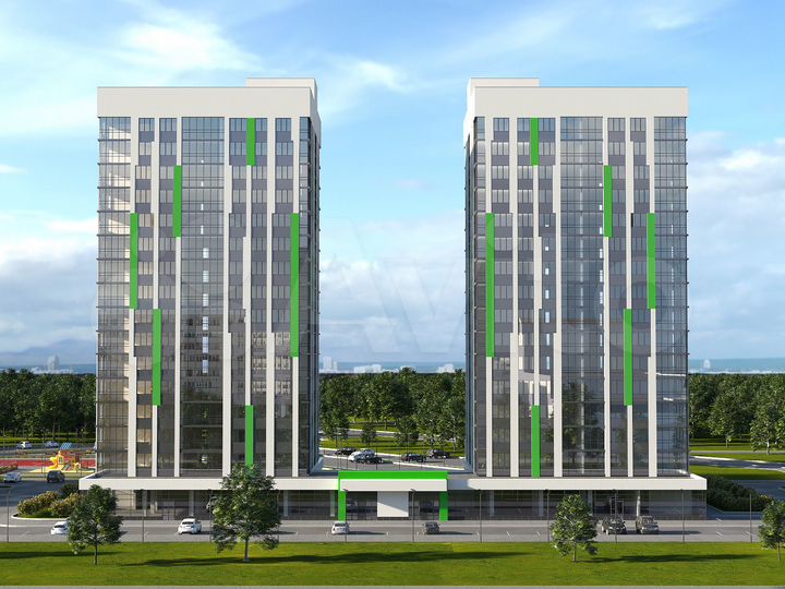 3-к. квартира, 79,3 м², 4/16 эт.