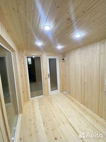 Каркасная баня мобильный домик в наличии