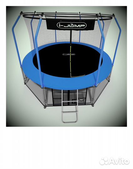 Батут i-Jump Elegant 10ft blue