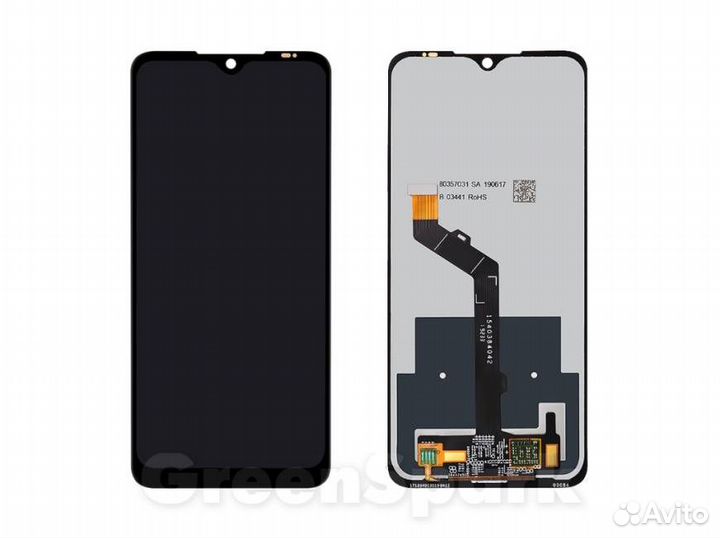 Дисплей для Nokia 7.2/6.2 +тач черный copy