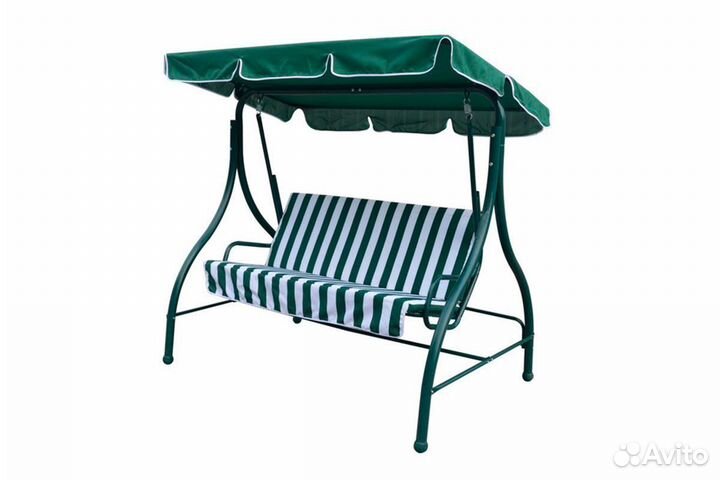 Качели садовые трехместные