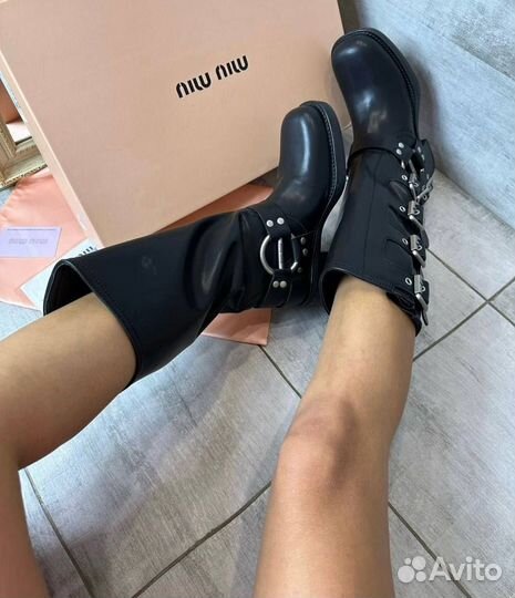 Сапоги miu miu