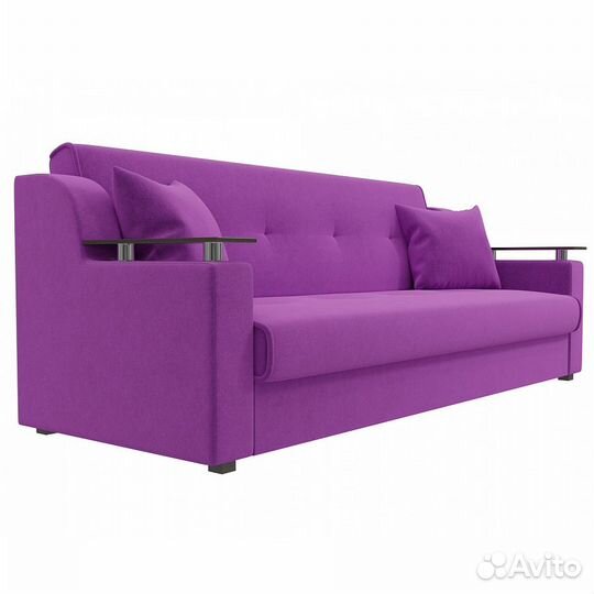 Диван-книжка Сенатор велюр серый