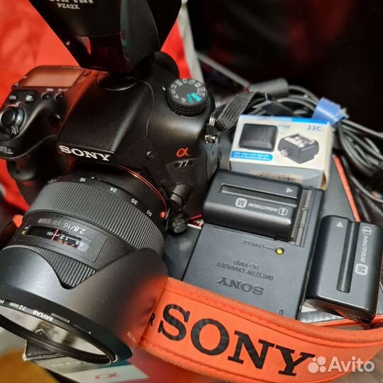 Sony Alpha 77 16/50 2.8 +допы